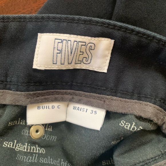 SPOKE Men’s Navy Trousers “Fives” 35 Build C - Picture 2 of 5
